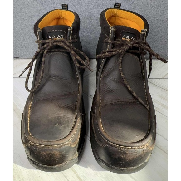 ARIAT Edge LTE Composite Safety Toe Waterproof Work Boots Men's 13EE Wide Chore - Picture 5 of 14